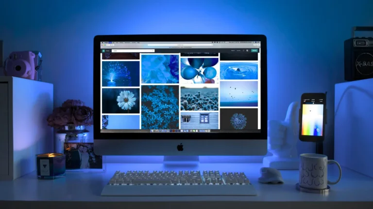 image d'un ordinateur qui montre des iamges