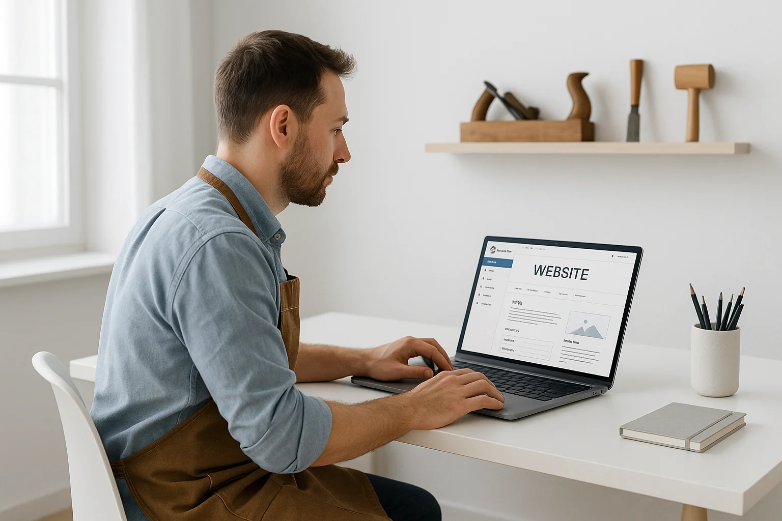 Création site web pour artisans : guide 2025